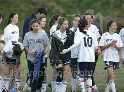 Thumbnail 2 in Notre Dame Academy @ Brentwood (CIF SS Playoffs) photogallery.