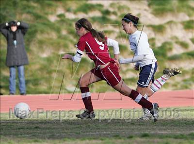 Thumbnail 1 in Notre Dame Academy @ Brentwood (CIF SS Playoffs) photogallery.