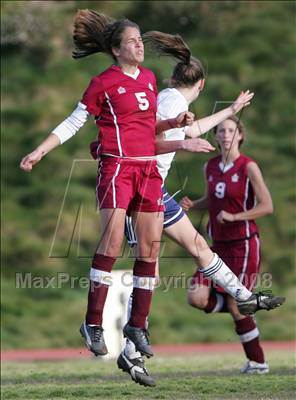 Thumbnail 1 in Notre Dame Academy @ Brentwood (CIF SS Playoffs) photogallery.