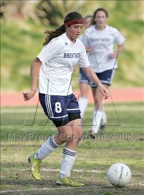 Thumbnail 1 in Notre Dame Academy @ Brentwood (CIF SS Playoffs) photogallery.