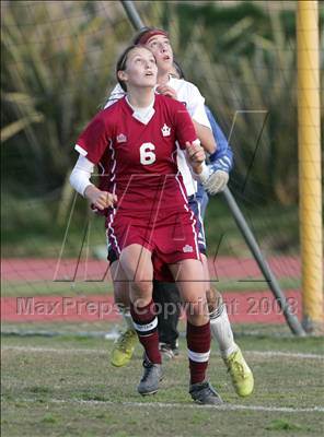 Thumbnail 2 in Notre Dame Academy @ Brentwood (CIF SS Playoffs) photogallery.