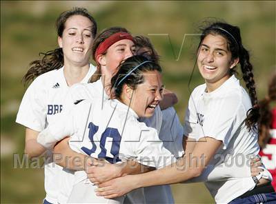 Thumbnail 1 in Notre Dame Academy @ Brentwood (CIF SS Playoffs) photogallery.
