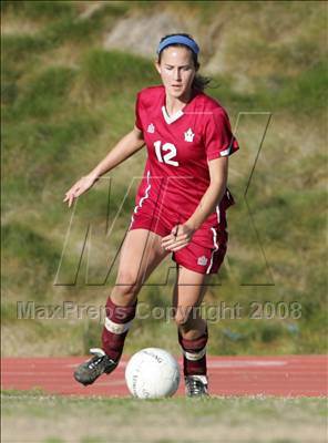 Thumbnail 1 in Notre Dame Academy @ Brentwood (CIF SS Playoffs) photogallery.