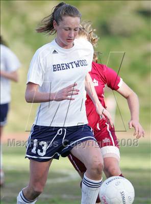 Thumbnail 2 in Notre Dame Academy @ Brentwood (CIF SS Playoffs) photogallery.