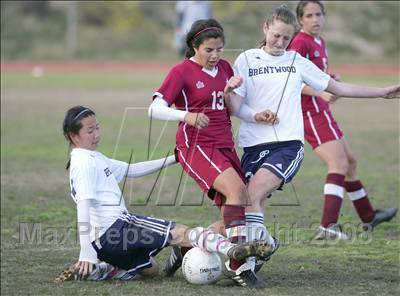 Thumbnail 1 in Notre Dame Academy @ Brentwood (CIF SS Playoffs) photogallery.