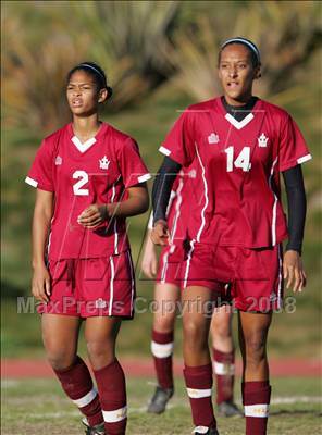 Thumbnail 3 in Notre Dame Academy @ Brentwood (CIF SS Playoffs) photogallery.