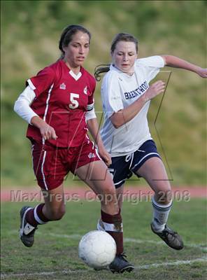 Thumbnail 1 in Notre Dame Academy @ Brentwood (CIF SS Playoffs) photogallery.