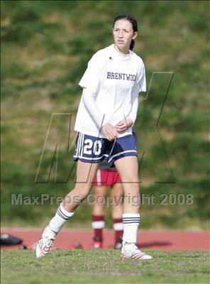 Thumbnail 1 in Notre Dame Academy @ Brentwood (CIF SS Playoffs) photogallery.