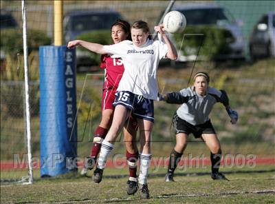 Thumbnail 3 in Notre Dame Academy @ Brentwood (CIF SS Playoffs) photogallery.