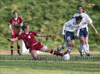 Thumbnail 2 in Notre Dame Academy @ Brentwood (CIF SS Playoffs) photogallery.