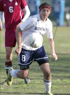 Thumbnail 2 in Notre Dame Academy @ Brentwood (CIF SS Playoffs) photogallery.