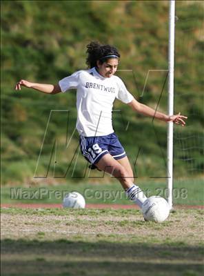 Thumbnail 2 in Notre Dame Academy @ Brentwood (CIF SS Playoffs) photogallery.