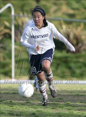 Thumbnail 1 in Notre Dame Academy @ Brentwood (CIF SS Playoffs) photogallery.