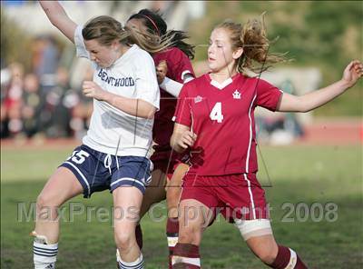 Thumbnail 2 in Notre Dame Academy @ Brentwood (CIF SS Playoffs) photogallery.