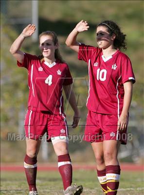 Thumbnail 2 in Notre Dame Academy @ Brentwood (CIF SS Playoffs) photogallery.