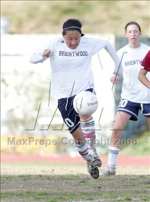 Thumbnail 1 in Notre Dame Academy @ Brentwood (CIF SS Playoffs) photogallery.