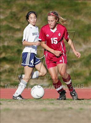 Thumbnail 1 in Notre Dame Academy @ Brentwood (CIF SS Playoffs) photogallery.