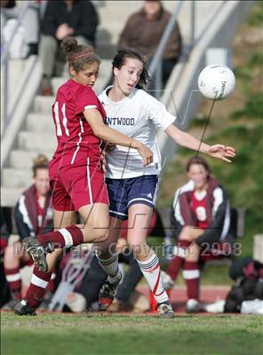 Thumbnail 2 in Notre Dame Academy @ Brentwood (CIF SS Playoffs) photogallery.