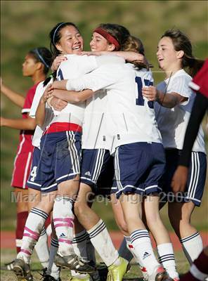 Thumbnail 1 in Notre Dame Academy @ Brentwood (CIF SS Playoffs) photogallery.