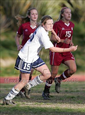 Thumbnail 1 in Notre Dame Academy @ Brentwood (CIF SS Playoffs) photogallery.