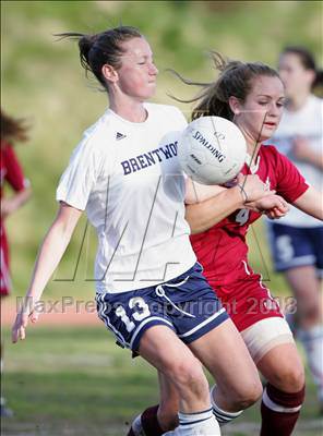 Thumbnail 1 in Notre Dame Academy @ Brentwood (CIF SS Playoffs) photogallery.