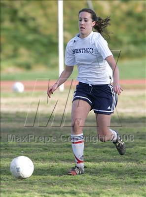 Thumbnail 1 in Notre Dame Academy @ Brentwood (CIF SS Playoffs) photogallery.