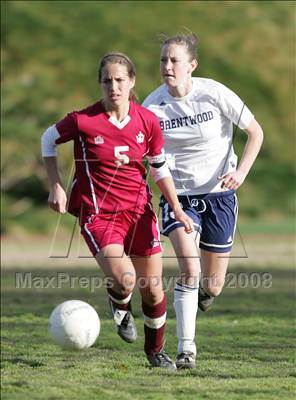 Thumbnail 3 in Notre Dame Academy @ Brentwood (CIF SS Playoffs) photogallery.