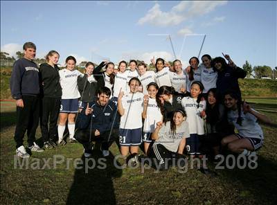 Thumbnail 1 in Notre Dame Academy @ Brentwood (CIF SS Playoffs) photogallery.