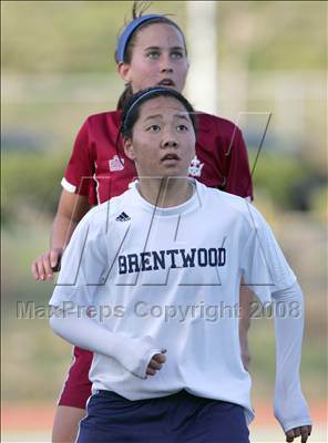 Thumbnail 1 in Notre Dame Academy @ Brentwood (CIF SS Playoffs) photogallery.