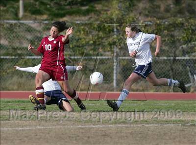 Thumbnail 2 in Notre Dame Academy @ Brentwood (CIF SS Playoffs) photogallery.