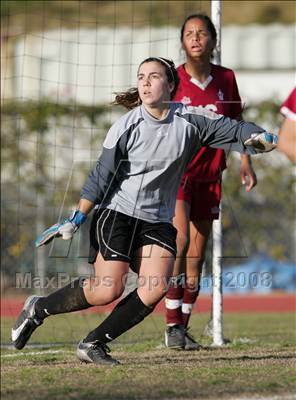 Thumbnail 1 in Notre Dame Academy @ Brentwood (CIF SS Playoffs) photogallery.