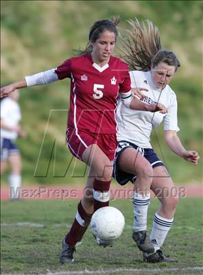 Thumbnail 3 in Notre Dame Academy @ Brentwood (CIF SS Playoffs) photogallery.