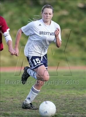 Thumbnail 2 in Notre Dame Academy @ Brentwood (CIF SS Playoffs) photogallery.