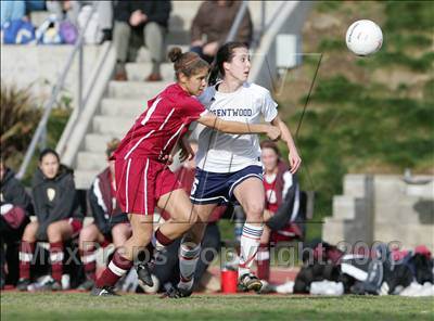 Thumbnail 3 in Notre Dame Academy @ Brentwood (CIF SS Playoffs) photogallery.