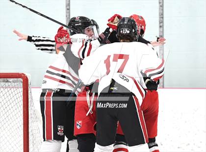 Thumbnail 2 in Groton @ Frederick Gunn (NEPSAC Small School Quarterfinal) photogallery.