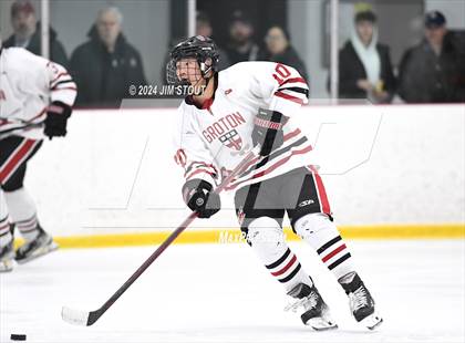 Thumbnail 2 in Groton @ Frederick Gunn (NEPSAC Small School Quarterfinal) photogallery.