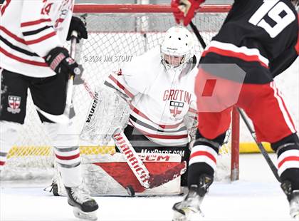 Thumbnail 1 in Groton @ Frederick Gunn (NEPSAC Small School Quarterfinal) photogallery.