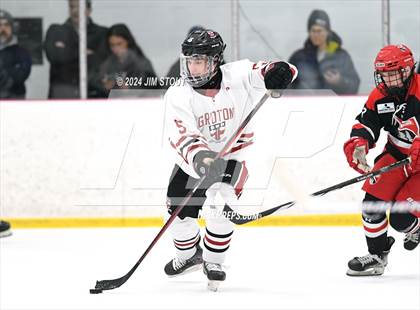 Thumbnail 2 in Groton @ Frederick Gunn (NEPSAC Small School Quarterfinal) photogallery.