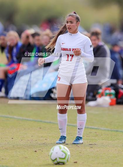 Thumbnail 3 in Mountain View vs. Hawaii Prep (Arizona Soccer Showcase) photogallery.
