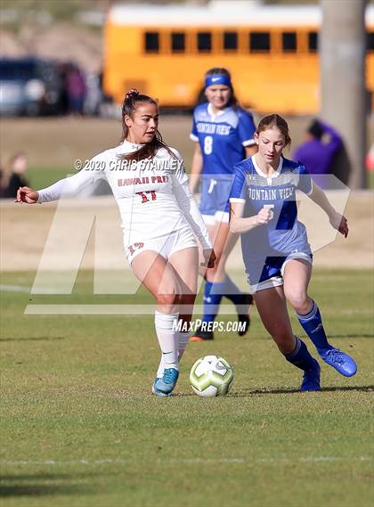Thumbnail 1 in Mountain View vs. Hawaii Prep (Arizona Soccer Showcase) photogallery.