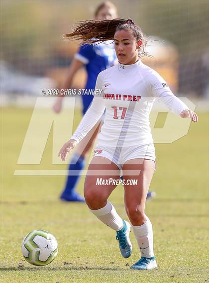 Thumbnail 3 in Mountain View vs. Hawaii Prep (Arizona Soccer Showcase) photogallery.
