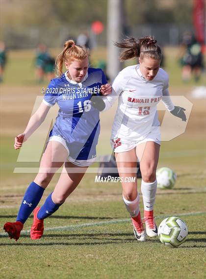 Thumbnail 1 in Mountain View vs. Hawaii Prep (Arizona Soccer Showcase) photogallery.