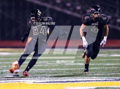 Thumbnail 1 in California @ Antioch (CIF NCS D1 Semifinal) photogallery.