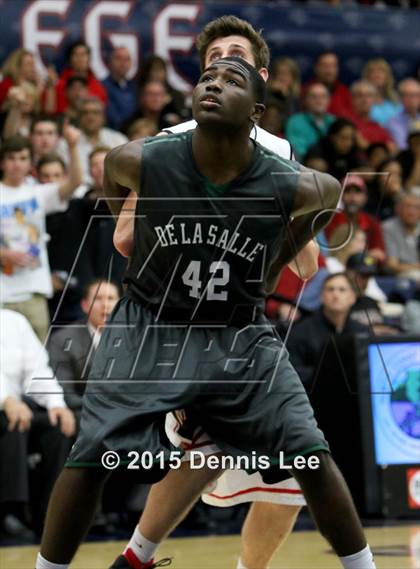 Thumbnail 3 in De La Salle vs. Monte Vista (CIF NCS D1 Final) photogallery.