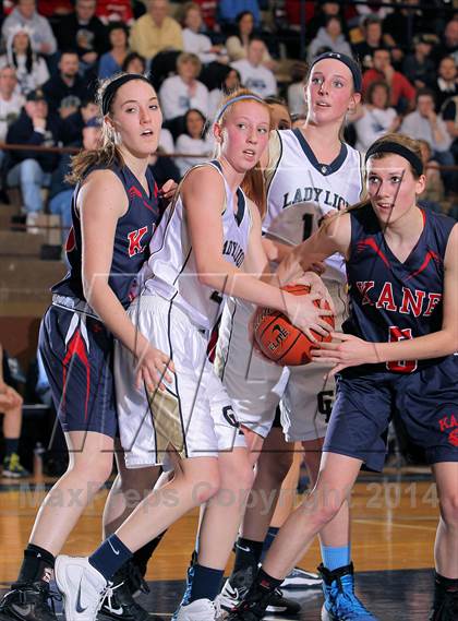 Thumbnail 2 in Kane vs Clarion-Limestone (PIAA D9 AA Semi Final) photogallery.