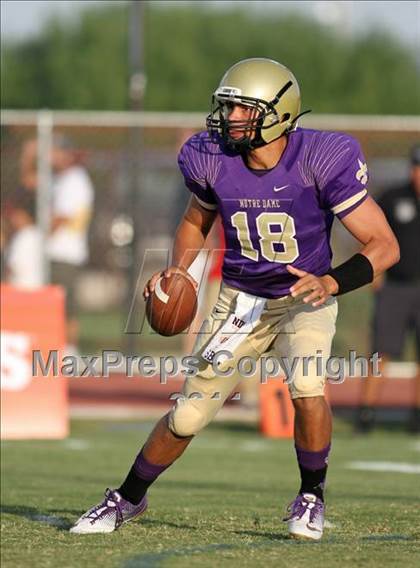 Thumbnail 2 in Notre Dame Prep vs. Chaparral photogallery.