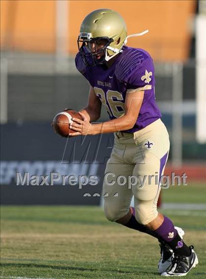 Thumbnail 2 in Notre Dame Prep vs. Chaparral photogallery.