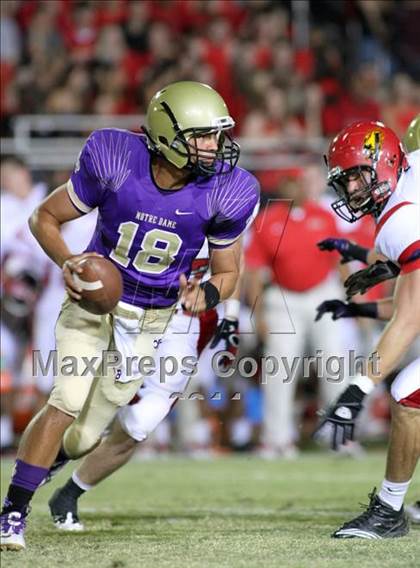 Thumbnail 2 in Notre Dame Prep vs. Chaparral photogallery.