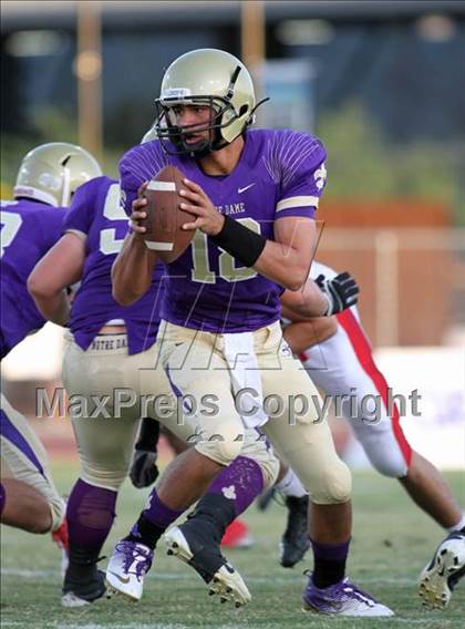 Thumbnail 1 in Notre Dame Prep vs. Chaparral photogallery.