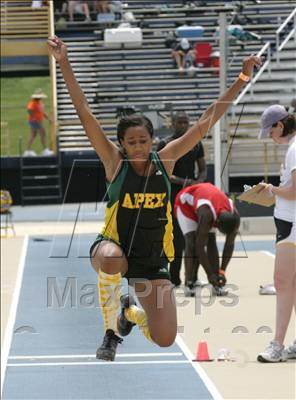 Thumbnail 3 in NCHSAA 4A State Championships (Girls Field Events) photogallery.